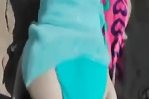 Cumming on my ex GF's scoops and a-hole compilation movie