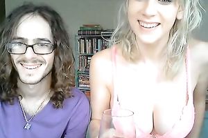 Am I the solely one who thinks that this breasty camgirl is also sexy for this dude?